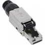InLine RJ45-liitin Kat.8.1 2000MHz, kenttäasennettava, suojattu, ruuvikannella