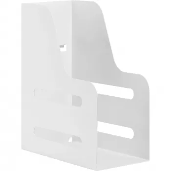 Slatwall-asiakirjateline InLine 23182C valkoinen teräs 261x122x291mm