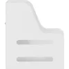 Slatwall-asiakirjateline InLine 23182C valkoinen teräs 261x122x291mm