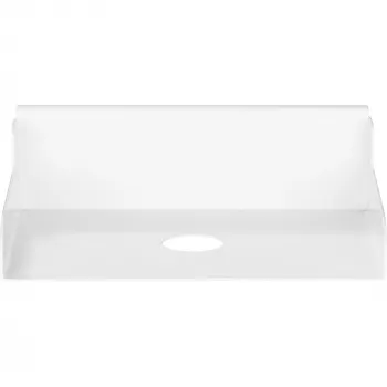 InLine reikälevyhylly pieni valkoinen 180 mm x 120 mm x 55 mm