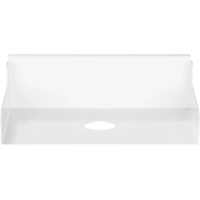 InLine 23182A Slatwall-hylly, pieni, teräs, 180 x 120 x 55 mm, 3 kg kuormitus, valkoinen