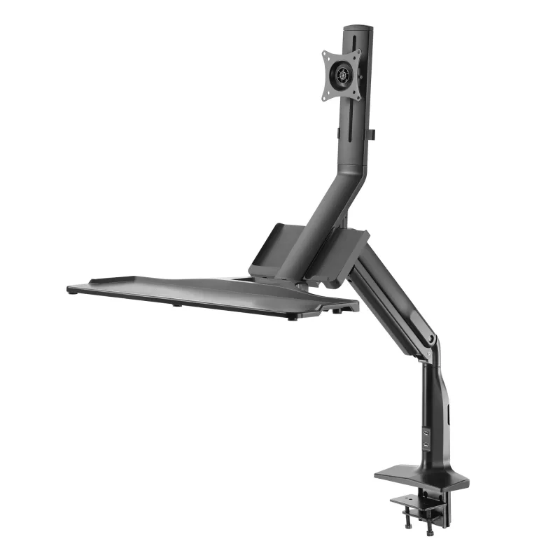 InLine työaseman pöytäteline nostimella, liikuteltava, enintään 81 cm (32
