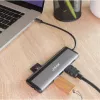 InLine 8-in-1 USB-C-monikeskitin, HDMI, DP, USB 3.2, PD 3.0 100W, MST