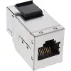 InLine RJ45 Keystone -moduuli naaras-naaras SNAP-In Cat.6A STP