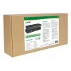 InLine 57885G KVM-kytkin, 2-tie, HDMI & DP, kaksi näyttöä, 4K60Hz, USB-hubi, musta