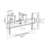 InLine kulmaseinäteline TFT / LED / Plasma 37 tuumaa - 63 tuumaa enintään 60 kg