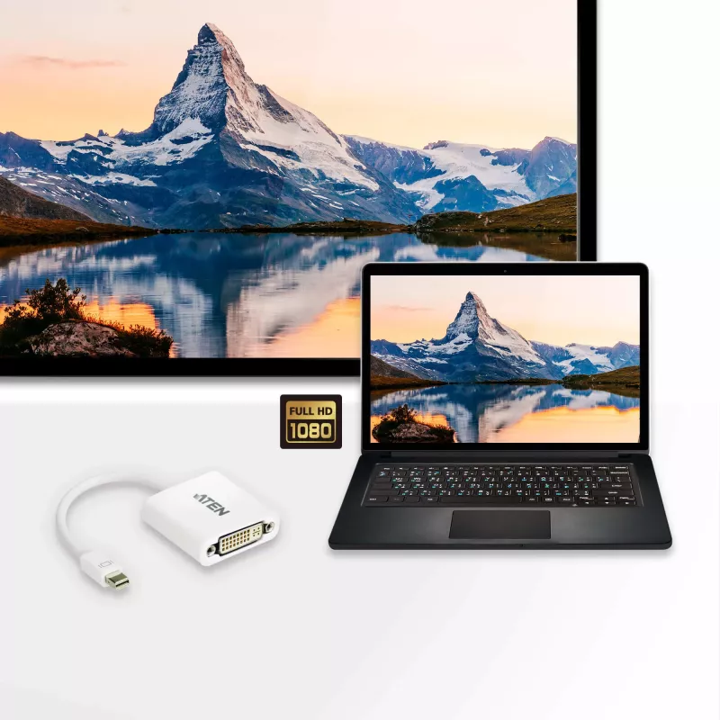 Mini DisplayPort - DVI -muunnin ATEN VC960-AT