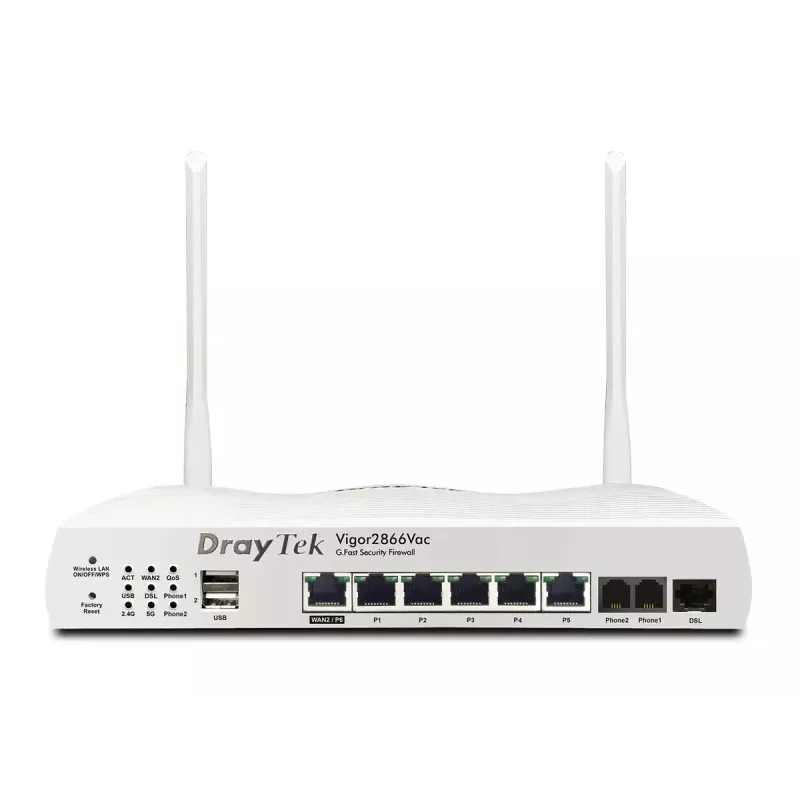 Pöytäreititin DrayTek Vigor 2866AX Dualband-Wi-Fi 6