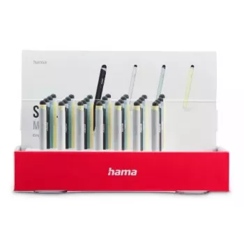 Hama Mini-stylus-kynä tummansininen vaaleansininen hopea keltainen 95 mm