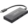 InLine USB 3.2 Gen.1 -keskitin, USB-C - 2 porttia USB-C ja 3 porttia USB-A, ilman virtalähdettä