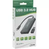 InLine USB 3.2 Gen.1 -keskitin, USB-C - 2 porttia USB-C ja 3 porttia USB-A, ilman virtalähdettä