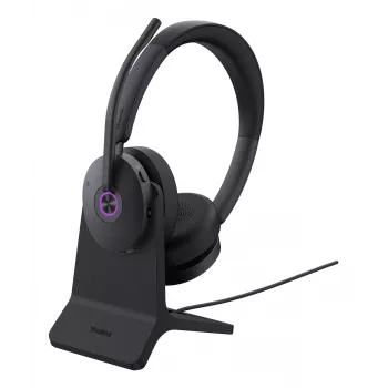 On-Ear-headset Yealink BH74 Teams USB-C/A jalustalla — Microsoft Teams, yksipuolinen, johdollinen