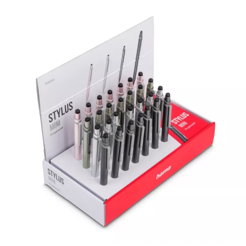 Hama Mini stylus-kynä antrasiitti, harmaa, ruusukulta, hopea