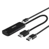 HDMI-USB Type-C-muunnin Lindy 43423 USB-virtaliitännällä, 0,2 m kaapeli, HDMI + USB-C-liitännät