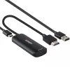HDMI-USB Type-C-muunnin Lindy 43423 USB-virtaliitännällä, 0,2 m kaapeli, HDMI + USB-C-liitännät