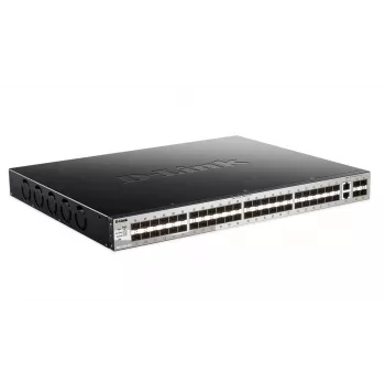 D-Link DGS-3130-54S Managed L3 musta, harmaa