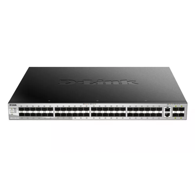 D-Link DGS-3130-54S Managed L3 musta, harmaa