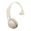 Jabra Evolve2 65 UC Mono 26599-889-898 kuulokemikrofoni, korville asetettava, muunneltava, USB-C, beige