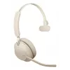 Jabra Evolve2 65 UC Mono 26599-889-898 kuulokemikrofoni, korville asetettava, muunneltava, USB-C, beige