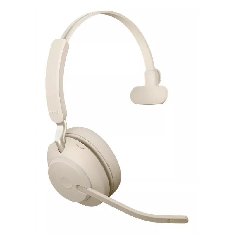 Jabra Evolve2 65 UC Mono 26599-889-898 kuulokemikrofoni, korville asetettava, muunneltava, USB-C, beige