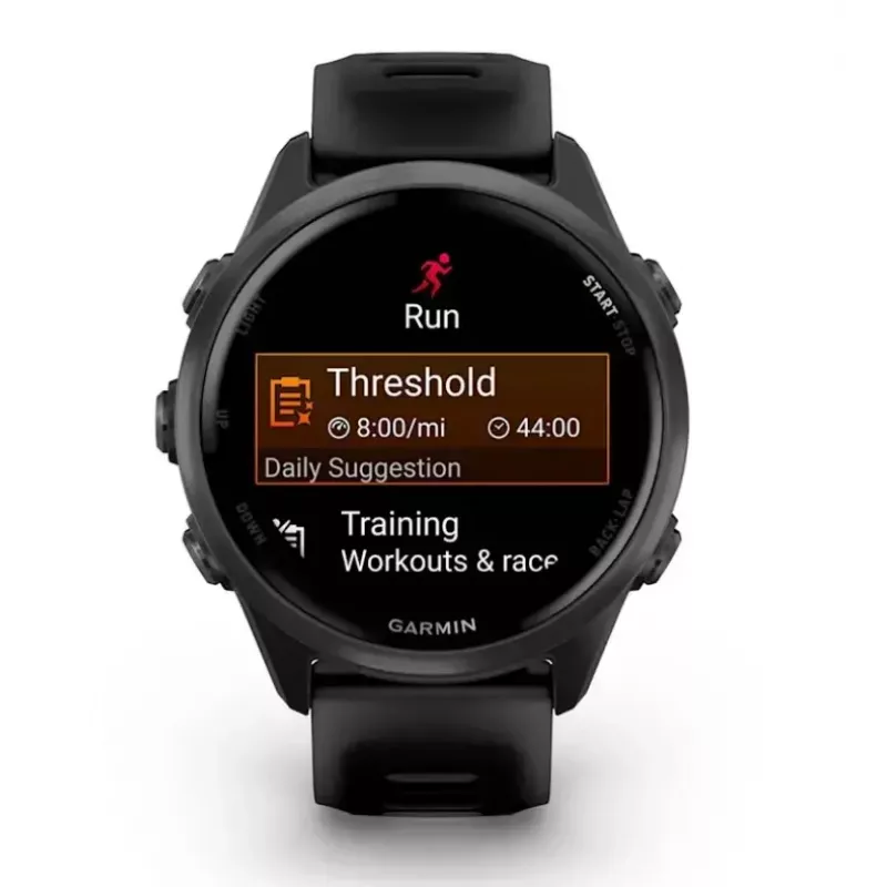 Älykello GARMIN Forerunner 570 42 mm AMOLED 1.2 inch 390×390 kosketusnäyttö Wi‑Fi GPS musta