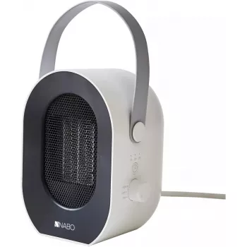 Sähköinen lämpöpuhallin NABO HT 650 650 W sisäkäyttöön valkoinen