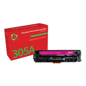 Everyday™ magenta uudelleenvalmistettu Xerox-värikasetti, yhteensopiva HP 305A (CE413A) kanssa, vakiokapasiteetti