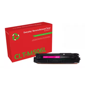 Everyday™ magenta uudelleenvalmistettu Xerox-värikasetti, yhteensopiva Samsung CLT-M506L kanssa, suuri kapasiteetti