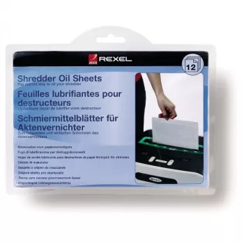Rexel silppurin öljyarkit (12 kpl pakkaus)