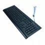 MediaRange MROS101 Office USB QWERTZ German musta näppäimistö