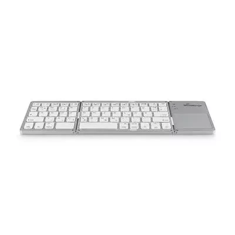 MediaRange MROS133 Office Bluetooth QWERTZ saksa sveitsiläinen hopea