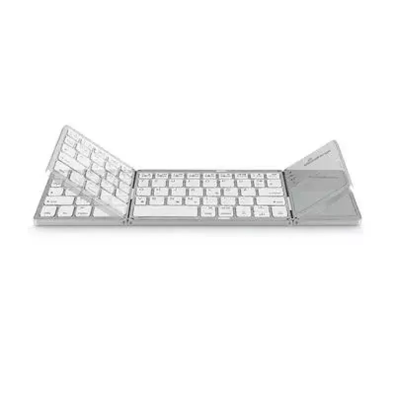 MediaRange MROS133 Office Bluetooth QWERTZ saksa sveitsiläinen hopea
