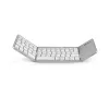 MediaRange MROS133 Office Bluetooth QWERTZ saksa sveitsiläinen hopea
