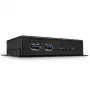 USB-keskitin Lindy 4 porttia USB 3.2 Gen 2 Type-C metallikeskitin