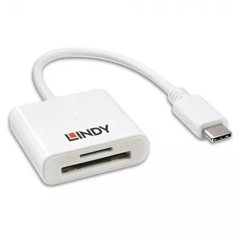 Lindy USB 3.1 Type-C SD/microSD-kortinlukija