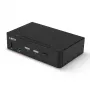 Lindy 2 porttia DisplayPort 1.4, USB 3.0 ja audio KVM-kytkin