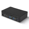 Lindy 2 porttia DisplayPort 1.4, USB 3.0 ja audio KVM-kytkin
