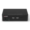 Lindy 2 porttia DisplayPort 1.4, USB 3.0 ja audio KVM-kytkin