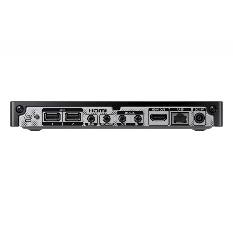 Samsung SBB-SSN SBB-SS08NU1XEN digital signage -soitin, 4K 3840 x 2160, 8 Gt eMMC, Tizen 4.0, Wi-Fi, musta