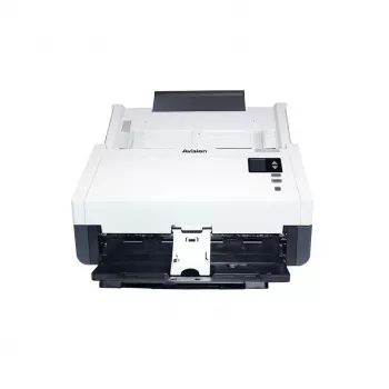 ADF-skanneri Avision AD345GN — A4, 1200 x 1200 DPI, Duplex, 100 arkin ADF, CIS, valkoinen