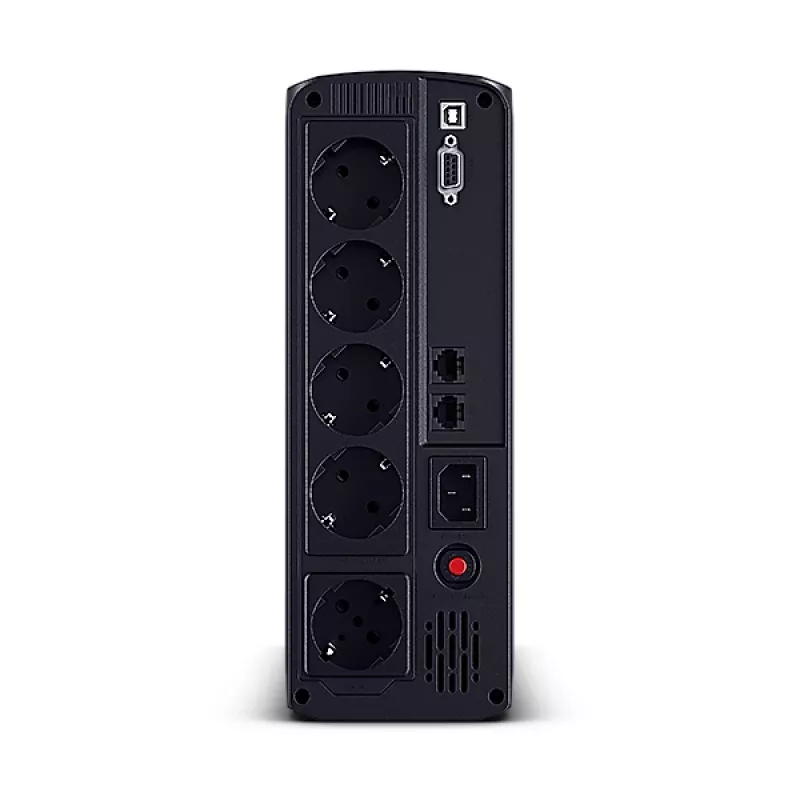 CyberPower VP1200ELCD UPS (keskeytymätön virransyöttö) Line-Interactive 1,2 kVA 720 W 5 AC-pistorasiaa