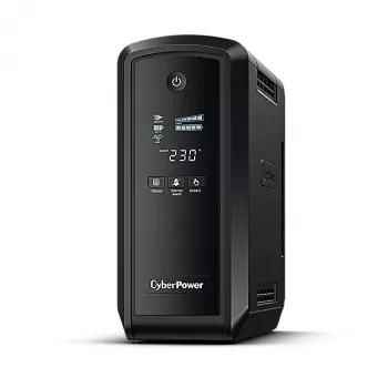 CyberPower CP550EPFCLCD keskeytymätön virransyöttö (UPS) Line-Interactive 0,55 kVA 350 W 6 AC-lähtöä