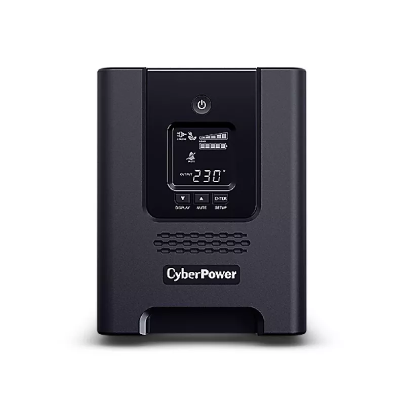 CyberPower PR3000ELCDSXL UPS (keskeytymätön virransyöttö) Line-Interactive 3 kVA 2700 W 9 AC-lähtöä