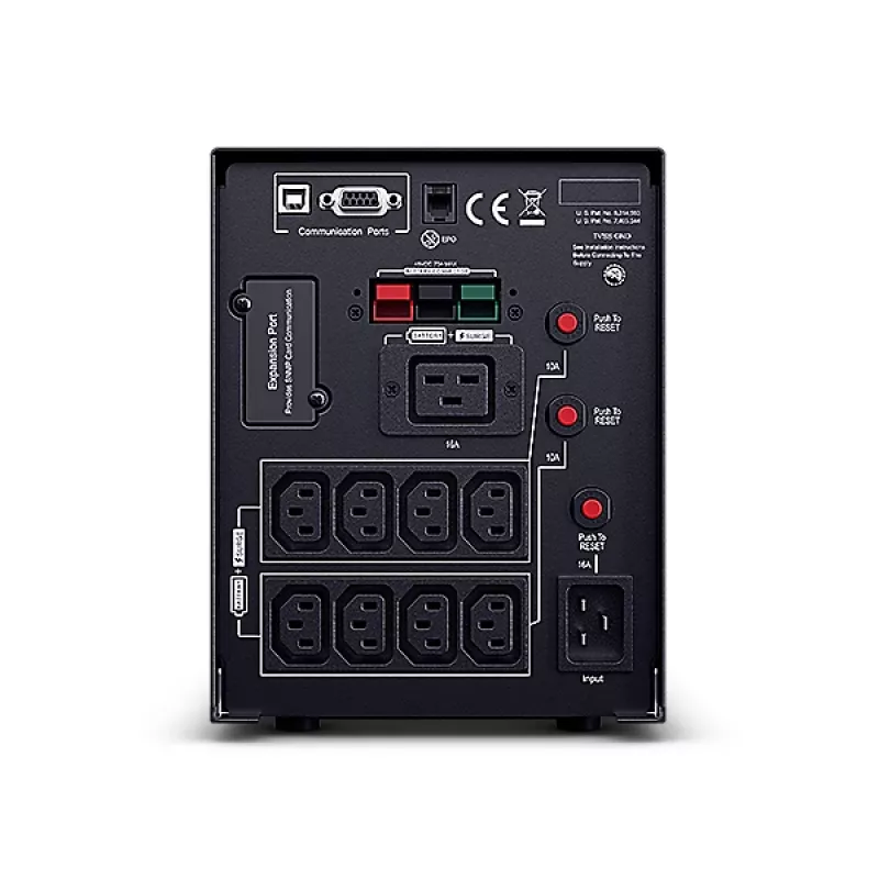 CyberPower PR3000ELCDSXL UPS (keskeytymätön virransyöttö) Line-Interactive 3 kVA 2700 W 9 AC-lähtöä