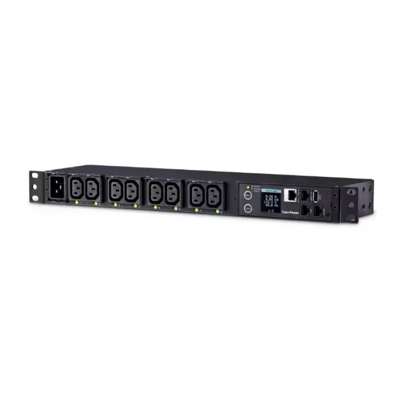 CyberPower PDU81004 virranjakoyksikkö (PDU) 8 AC-pistorasiaa 1U musta