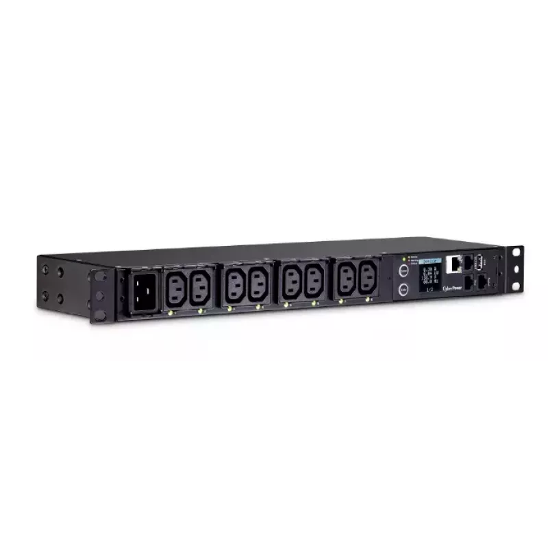 CyberPower PDU81004 virranjakoyksikkö (PDU) 8 AC-pistorasiaa 1U musta
