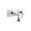 Durable SELECT PLUS Näyttöteline 509723 varrella 2 näytölle, pöytäkiinnitys