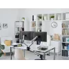 Durable SELECT PLUS Näyttöteline 509723 varrella 2 näytölle, pöytäkiinnitys