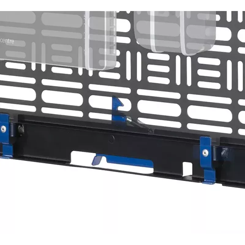 AV-jalustaputken hylly B-Tech BT7888/B musta, 10 kg kapasiteetti