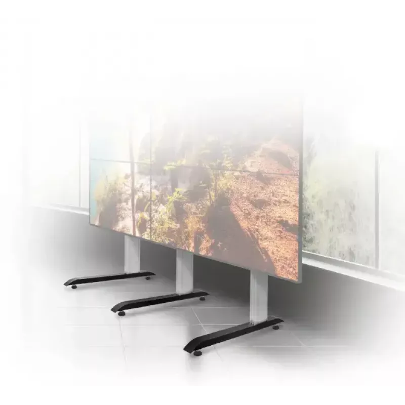 Jalustateline B-Tech BT8380 musta metallijalusta 86 mm leveys 950 mm syvyys